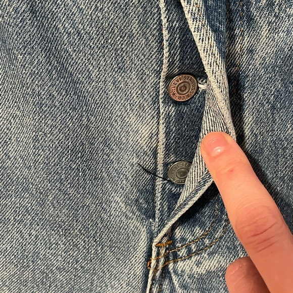 Vintage Blue Star Bellbottomed Levi’s W’s 6 - Picture 4 of 11